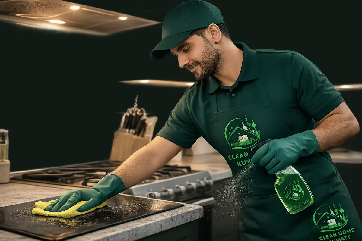 تنظيف مطبخ